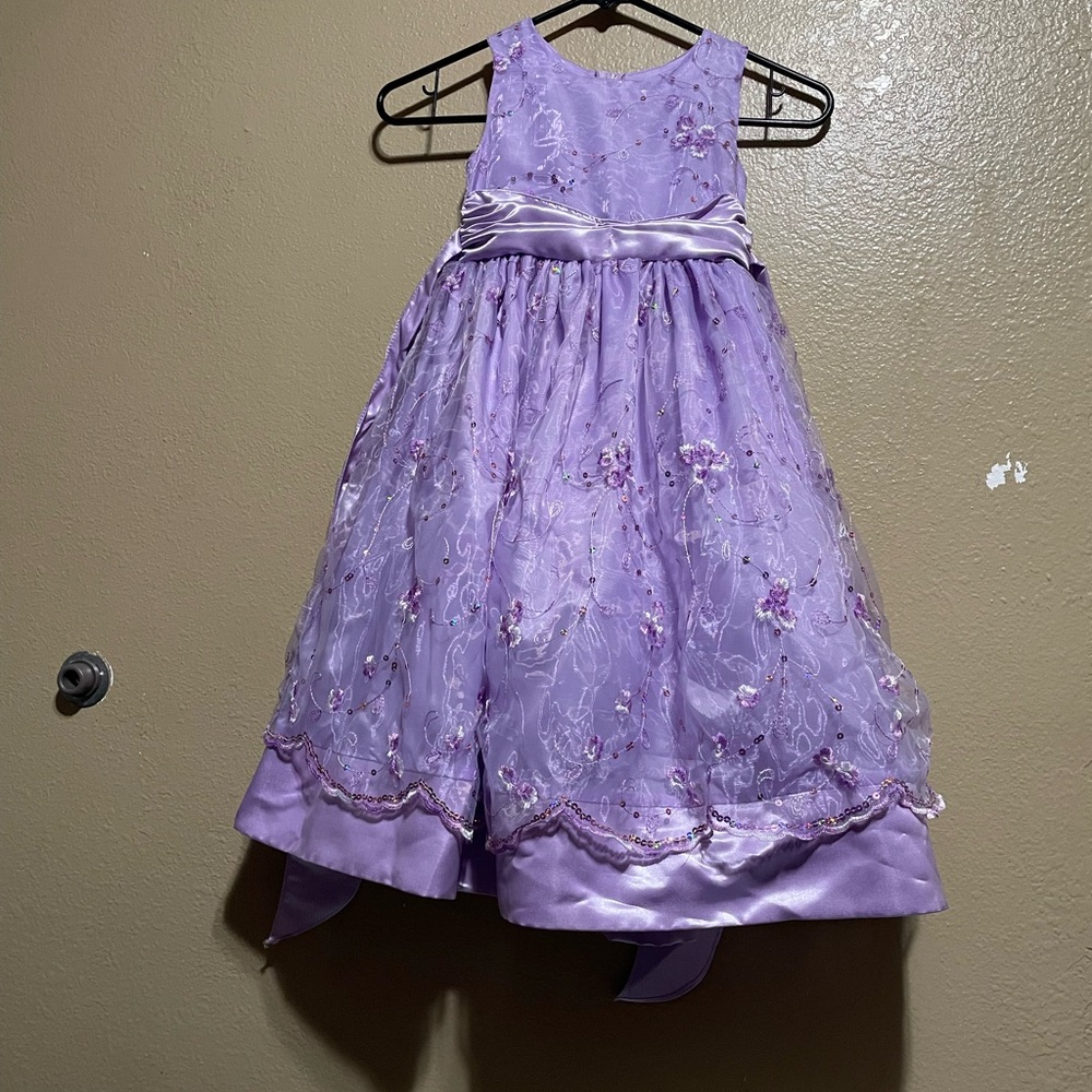 Prince Lavender Princess Line Dress perfect condition size 2T